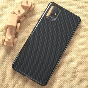 Soft Silicone TPU Frame Classic Weave Case For Samsung Galaxy S20 Ultra