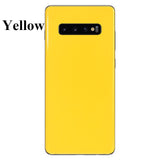 Jet Bright Surface Rear Back Glossy Decal Skin Protective Sticker Wrap Film For Samsung Galaxy S20 & S10 Series