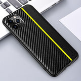 Original Carbon Fiber Leather Back Cover for iPhone 12 Pro Max | iPhone 12 Pro | iPhone 12 Mini | iPhone 12