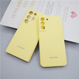 Silky Silicone Case for Samsung Galaxy S22 series