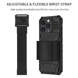 Kickstand Stand Sports Armband Armor Bracket Wristband Case For iPhone 13 12 11 Series