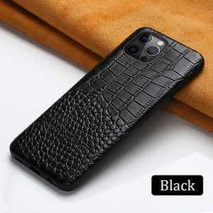 Genuine Leather Full Protective Case for iPhone 12 Series