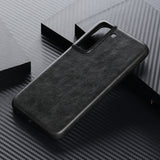 Luxury Leather Business Case for Samsung Galaxy S22 S21 Note 20 Ultra Plus