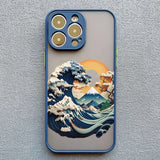 Printed Cartoon Landscape Creative Mountains Gorgeous Nature Pattern TPU Case For iPhone 15 14 13 12 series
