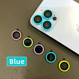 Luminous Lens Protector Ceramic Camera Lens Protective Glass for iPhone 15 14 13 12 series