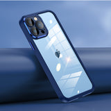 Luxury Soft Silicone Glass Lens Protector Case for iPhone 13 12 11 Pro Max