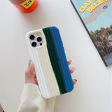 Weave Shockproof Luxury Case For iPhone 13 12 11 Pro Max