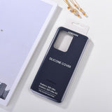 Liquid Silicone Original Samsung Galaxy S20 Series Phone Case Full Protect Waterproof