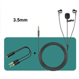 Wired Metal Earphone 1.5m Type C 3.5mm USB Computer