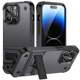 Shockproof Armor Case With TPU Rugged Kickstand For iPhone 14 13 12 series