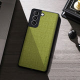 Cloth Texture Textile Simple Design Cover for Samsung S21 Series