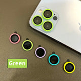 Luminous Lens Protector Ceramic Camera Lens Protective Glass for iPhone 15 14 13 12 series