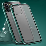 Cooling Metal Frame Bumper Transparent Protective Case for iPhone 12 Pro Max