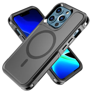 Magnetic Case Military Grade Protection Back Shockproof Phone Case for iPhone 13 12 Pro Max Mini