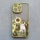 Cute Ghost Shockproof Soft Case For iPhone 14 13 12 series