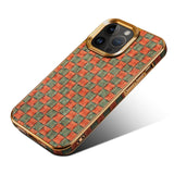 Vintage Electroplated European Style Flower Full Cover Silicone Case For iphone 14 13 12 series