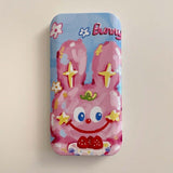 Rainbow Camera Pattern Lens Protection Slide Hard Back Case For iPhone 14 13 12 series