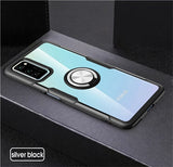 Transparent Clear Case with Plus Magnetic Ring Stand Heavy Duty Protection for Note 20 Series