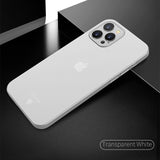 Ultra Thin Transparent Clear Case For iPhone 12 Series