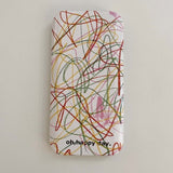 Rainbow Camera Pattern Lens Protection Slide Hard Back Case For iPhone 14 13 12 series