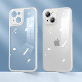 Luxury Silicone Shockproof Armor Bumper Clear Case For iPhone 13 12 11 Series