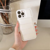 Fashion Down Jacket Case for iPhone 14 13 12 series