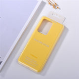 Liquid Silicone Original Samsung Galaxy S20 Series Phone Case Full Protect Waterproof