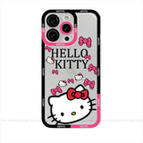 Hello Kitty Sanrio Kuromi Melody Silicone Case For iPhone 14 13 12 series